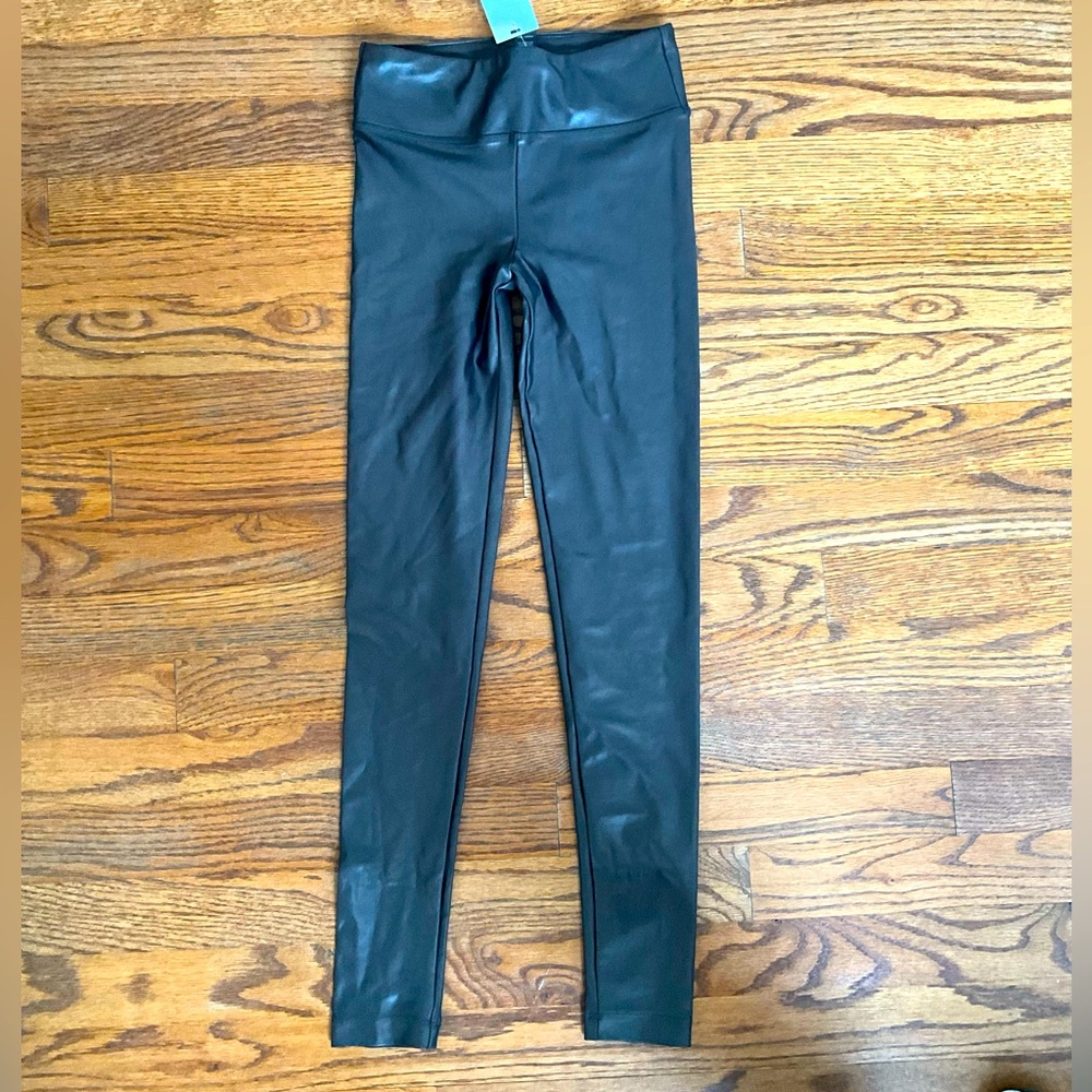 Koral Charcoal Shiny Leggings Size Junior XS - BNWT